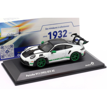Porsche 911 (992) GT3 RS Tribute to Carrera RS 2023 White/Green - skala 1:43 - Solido